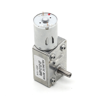 ASLONG JGY-370 37mm 6/12/24V Miniatura DC Motor redutor de engrenagem helicoidal com autotravamento do motor de baixa velocidade