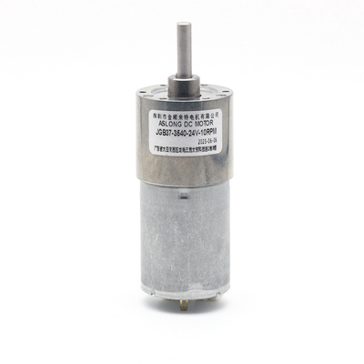 Micro Motor Gear Motor JGB37-3540 37mm 24V 9-1280RPM 37mm Alto Torque Baixo Rpm 24v Dc Motor de engrenagem