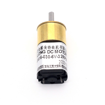 ASLONG JGA16-030 15.5mm 6V 26-800RPM DC Redutor de borracha de motor de engrenagem mini micro metal motor com engrenagem de motor dc