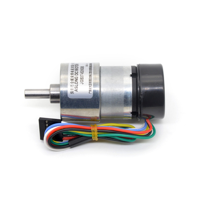 Hall Encoder Motor de desaceleração CC com tampa traseira JGB37-520GB Motor de engrenagem DC 12v com encoder Mini motor DC com encoder