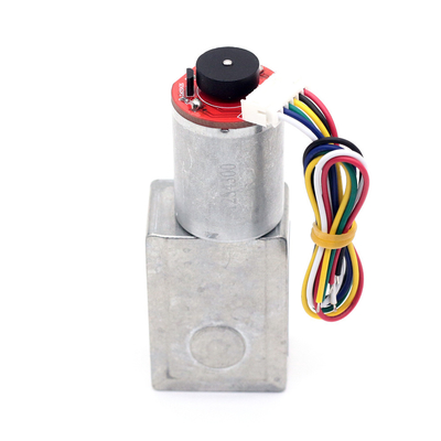 Motor de desaceleração de engrenagem de minhoca e de codificador de minhoca JGY-370B Dc Motor de engrenagem de minhoca codificador de motor de alta torque motor de engrenagem de 12v