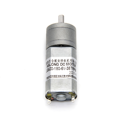 Motor de baixa velocidade Dc Motor de engrenagem Dc 12v Motor de baixa velocidade JGA20-180 6v a 12v Dc