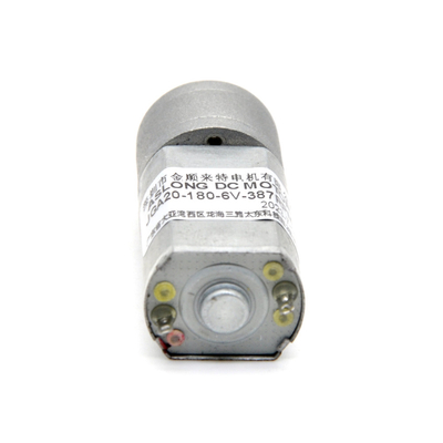 Motor de baixa velocidade Dc Motor de engrenagem Dc 12v Motor de baixa velocidade JGA20-180 6v a 12v Dc