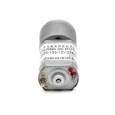 ASLONG JGA20-130 Brush Moto 12V 30RPM 1:268 Micro DC motor escovado motor Dc 12v