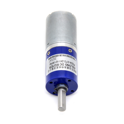 Motor de redução de engrenagem de metal planetário de alto binário PG24-370 24mm 24V Dc Motor de engrenagem planetária