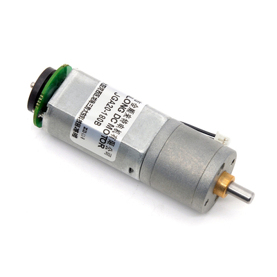 Motor 12v DC com codificador JGA20-180B 12V 53RPM 1:150 12v motor DC escovas 4mm eixo 12v motor DC