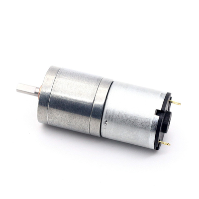 12v Dc Micro Motors JGA25-340 12V 21RPM 1:377 Motor de engrenagem 25mm*4mm eixo pequeno motor Dc