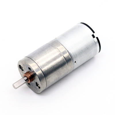 Mini Micro Low Noise 12v JGA25-340 12V 77RPM 1:103 Com Metal Gear de baixa velocidade de alto binário