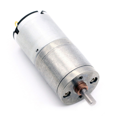 Mini Micro Low Noise 12v JGA25-340 12V 77RPM 1:103 Com Metal Gear de baixa velocidade de alto binário