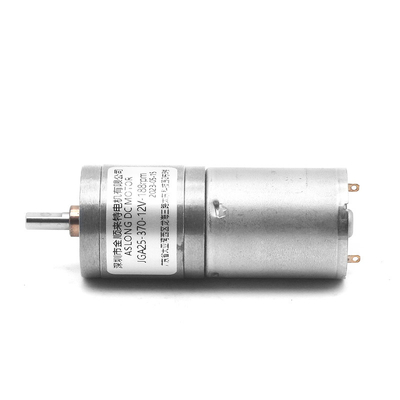 Alto Torque Micro Motores Elétricos de Alta Velocidade JGA25-370 24V 7.5RPM 25mm Dc Motor de Baixa Velocidade