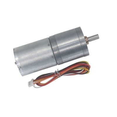 Motor pequeno de baixo ruído 12V24V JGA25-2430 DC Motor de desaceleração sem escovas 12V de desaceleração Motor pequeno