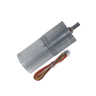 Motor pequeno de baixo ruído 12V24V JGA25-2430 DC Motor de desaceleração sem escovas 12V de desaceleração Motor pequeno