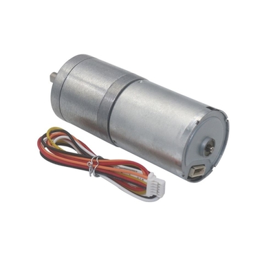 Motor de desaceleração de corrente contínua sem escovas JGA25-2430 de baixa velocidade e alto binário Motor de desaceleração de corrente contínua sem escovas 12v24v
