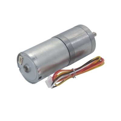 Motor de desaceleração de corrente contínua sem escovas JGA25-2430 de baixa velocidade e alto binário Motor de desaceleração de corrente contínua sem escovas 12v24v