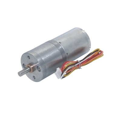 Motor de desaceleração de corrente contínua sem escovas JGA25-2430 de baixa velocidade e alto binário Motor de desaceleração de corrente contínua sem escovas 12v24v