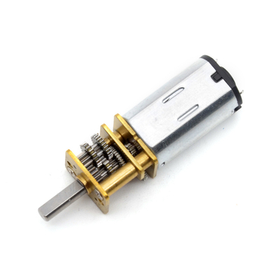 C.C. dos motores 2000rpm 3mm Dia Shaft 6v 12v da engrenagem da C.C. N30 de 12mm micro
