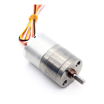 engrenagem da C.C. de 12V 9RPM a micro viaja de automóvel JGA25-2418 25mm que BLDC alinhou o motor