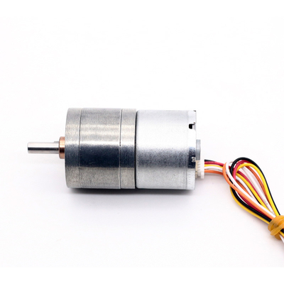 engrenagem da C.C. de 12V 9RPM a micro viaja de automóvel JGA25-2418 25mm que BLDC alinhou o motor