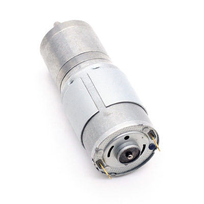 Engrenagem da C.C. da escova de carbono JGA25-385 a micro viaja de automóvel 25mm 24V para a robótica