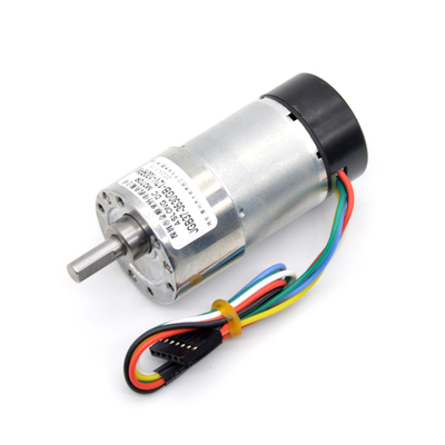 do motor alto da engrenagem do torque de 37mm 12v 24v 1600Rpm eixo excêntrico com codificador