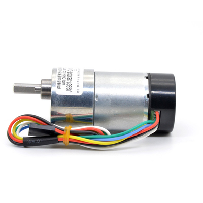 do motor alto da engrenagem do torque de 37mm 12v 24v 1600Rpm eixo excêntrico com codificador
