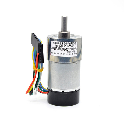 do motor alto da engrenagem do torque de 37mm 12v 24v 1600Rpm eixo excêntrico com codificador
