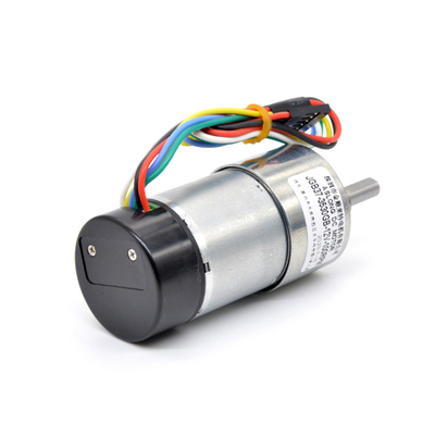 do motor alto da engrenagem do torque de 37mm 12v 24v 1600Rpm eixo excêntrico com codificador