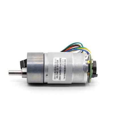 2000 C.C. altas do torque 24V do motor da engrenagem de redução da velocidade do metal do RPM com codificador
