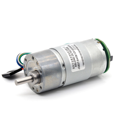 2000 C.C. altas do torque 24V do motor da engrenagem de redução da velocidade do metal do RPM com codificador