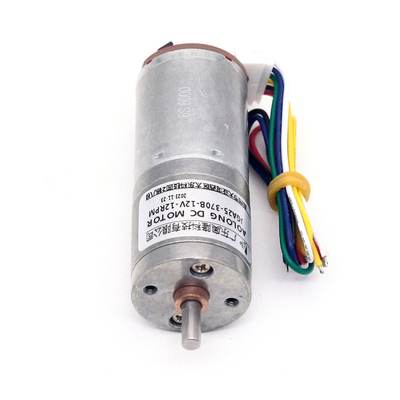 JGA25-370B Motores de engrenagem de corrente contínua de pequeno torque de 1360 rpm com codificador de tacometro