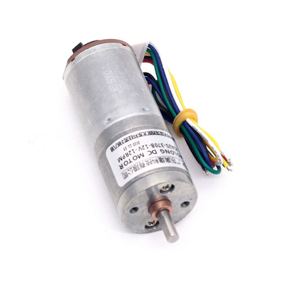 JGA25-370B Motores de engrenagem de corrente contínua de pequeno torque de 1360 rpm com codificador de tacometro
