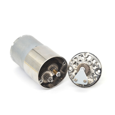 Mini motor de engrenagem DC 37mm ZGA37-3530 12V 24V caixa de engrenagens de saída central motor de baixa velocidade