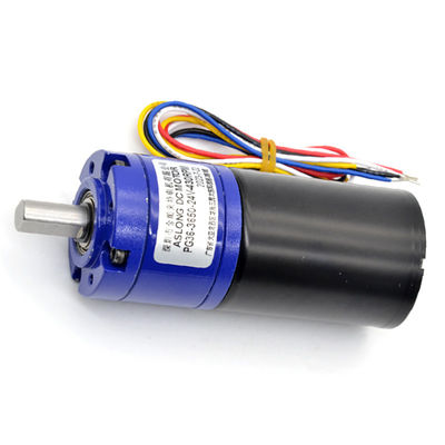 24V 8/1600RPM Motor de engrenagem planetária DC sem escovas 36mm PG36-3650 Imã permanente 12V/24V Motor de engrenagem DC