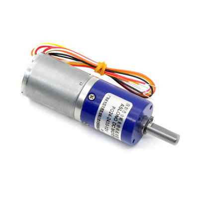 Motor de redução sem escovas de engrenagem planetária de 12 V DC PG24-2430 Motor de engrenagem planetária de 24 mm DC