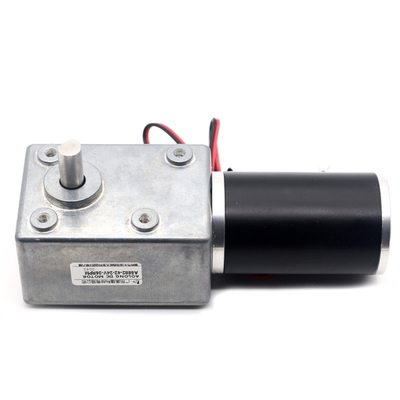 24V motor de escova de corrente contínua A5882-45 24V Mini Worm Gear Motor 24V motor de corrente contínua