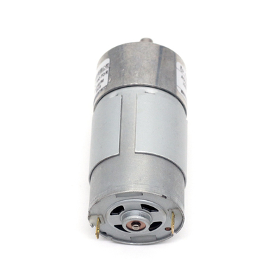 Mini motor de ímã permanente elétrico escovado de 12 V DC JGB37-545 37mm 12 V DC Mini motor de engrenagem escovada