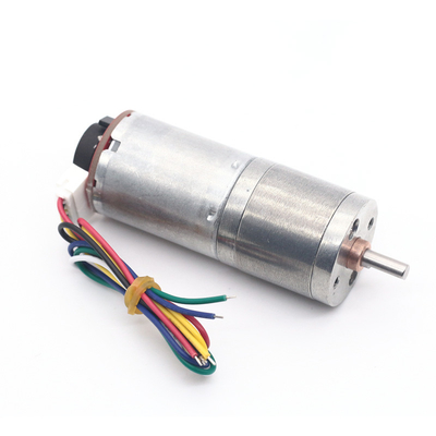 6v 12v 25mm Brushed DC Gear Motor Encoder JGA25-370B Alto Torque 25mm Brushed DC Gear Motor